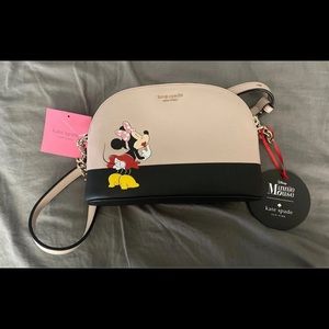 Disney Kate Spade Minnie Mouse Dome Crossbody Bag